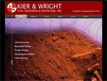 Tablet Screenshot of kierwright.com